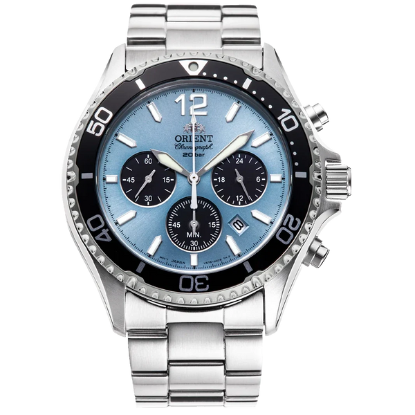Reloj RA-TX0206L Orient caballero pulsera de metal 43 mm — original con garantía, La Relojería GT