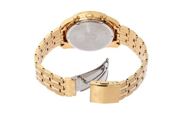 RA-TX0301G Reloj Orient Chronograph Hombre Acero Dorado