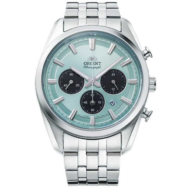 RA-TX0304L Reloj Orient Chronograph Hombre Acero Verde Menta