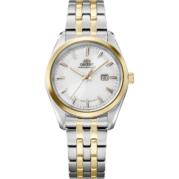 RA-WG0601S Reloj Orient Watcher Solar Mujer Acero Bicolor Esfera