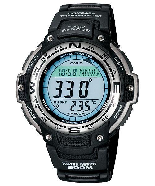 SGW-100-1VCF Reloj Casio para Hombre, Twin Sensor Illuminator — original con garantía, La Relojería GT