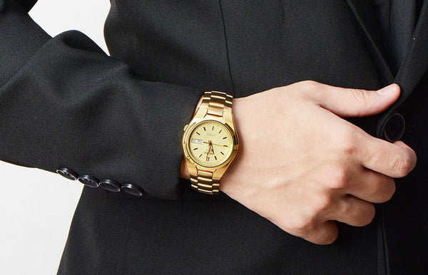 SNK610K1 Reloj Seiko Automatic 5 Hombre Acero Inoxidable Dorado