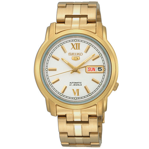 SNKK84K1 Reloj Seiko Automatic 5 Automático Hombre Acero Dorado