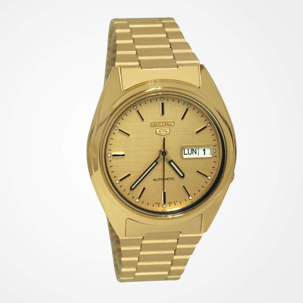 SNXL72K1-5 Reloj Seiko Automatic 5 Automático Hombre Acero Dorado