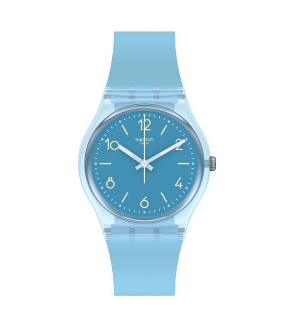 SO28S101 Reloj Swatch Turquoise Tonic Unisex pulsera de resina - Resina Azul