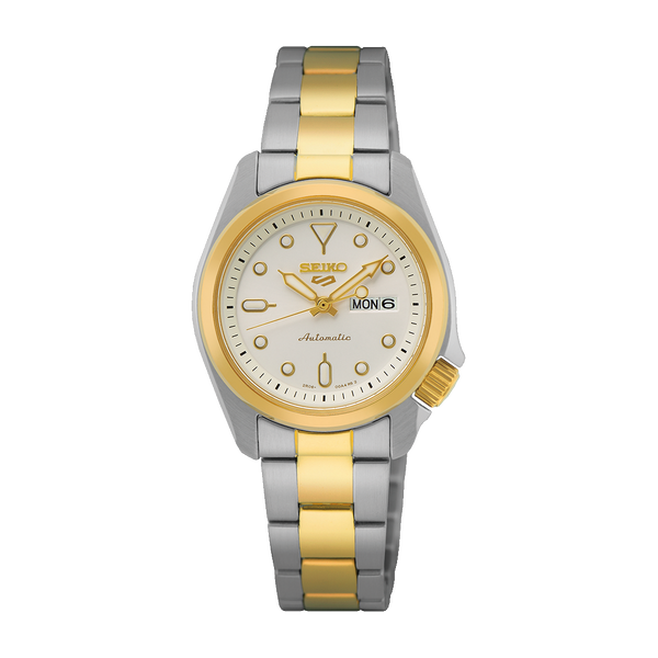 SRE004K1 Reloj Seiko 5 Sports Unisex Pulsera Bicolor