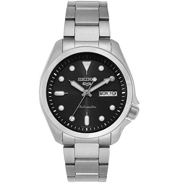 SRPE55K1-5 Reloj Seiko Serie 5 Hombre Acero Inoxidable Negro