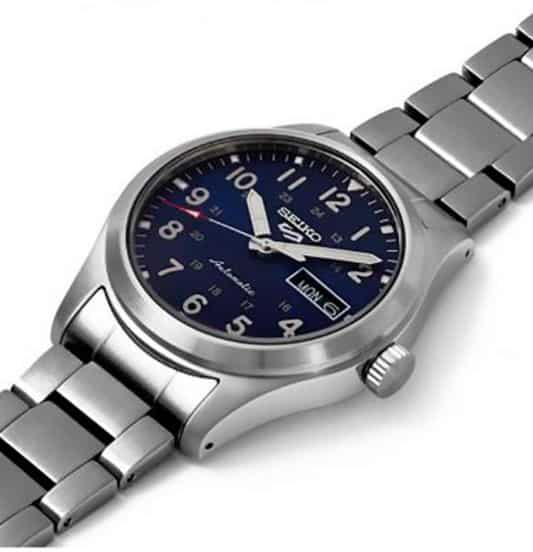 SRPG29K1 Reloj Seiko 5 Sports 5 Hombre Correa Acero Esfera Azul