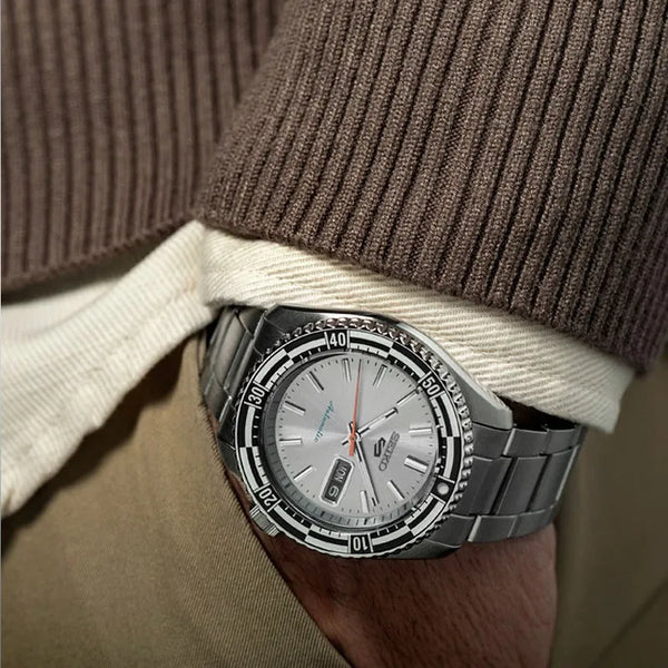 SRPK09K1 Reloj Seiko 5 Sports 5 Hombre Pulsera Acero Gris