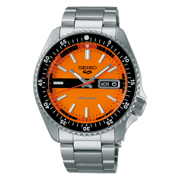 SRPK11K1 Reloj Seiko 5 Sports Hombre Acero Naranja