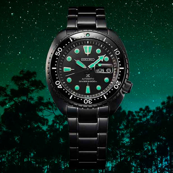 SRPK43K1 Reloj Seiko Prospex Black Series de hombre correa de metal - Acero Inoxidable Negro