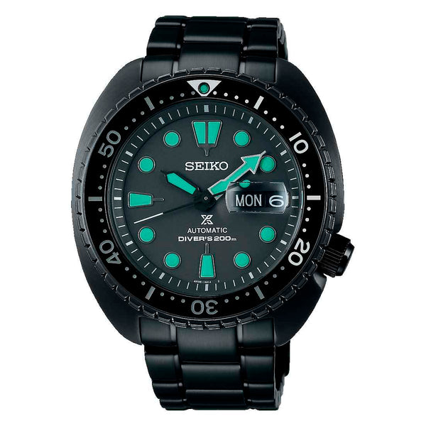 SRPK43K1 Reloj Seiko Prospex Black Series de hombre correa de metal - Acero Inoxidable Negro