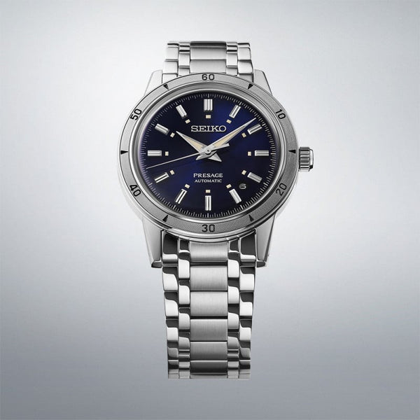 SRPL07J1 Reloj Seiko Presage de caballero correa de metal - Acero Inoxidable Plateado