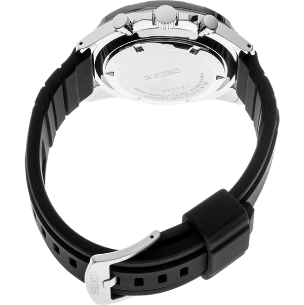 SSB347P1 Reloj Seiko Essentials de hombre pulsera de metal - Resina Negro