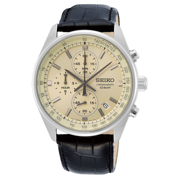 SSB383P1 Seiko Classic de caballero pulsera de piel