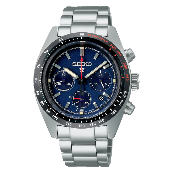 SSC815P1 Reloj Seiko Speedtimer Hombre Acero Azul