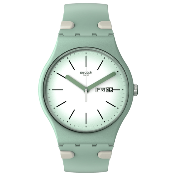SUOG712 Reloj Swatch Meet me at the Myrtl unisex correa de resina