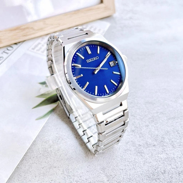 SUR555P1 Reloj Seiko Deportivo Automático Hombre Acero Esfera Azul