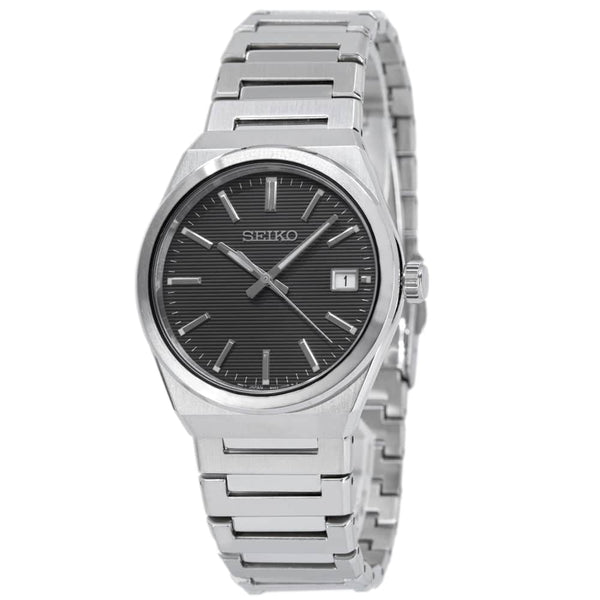 SUR557P1 Reloj Seiko Deportivo Hombre Acero Inoxidable Esfera Negra