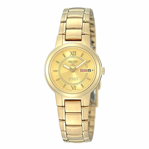 SYME58K1S Reloj Seiko Automatic 5 Mujer Dorado Automático Esfera