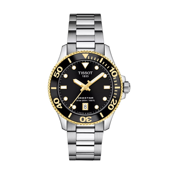 T120.210.21.051.00 Reloj Tissot Seastar 1000 de hombre correa de metal