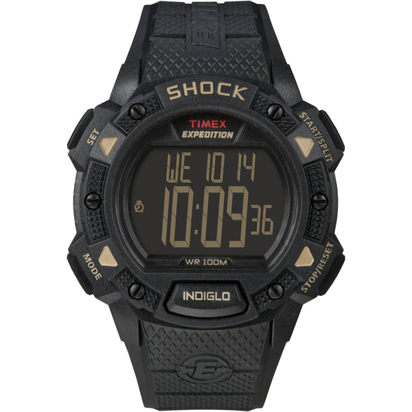 T49896 Reloj Timex Expedition Shock Hombre Resina Negro