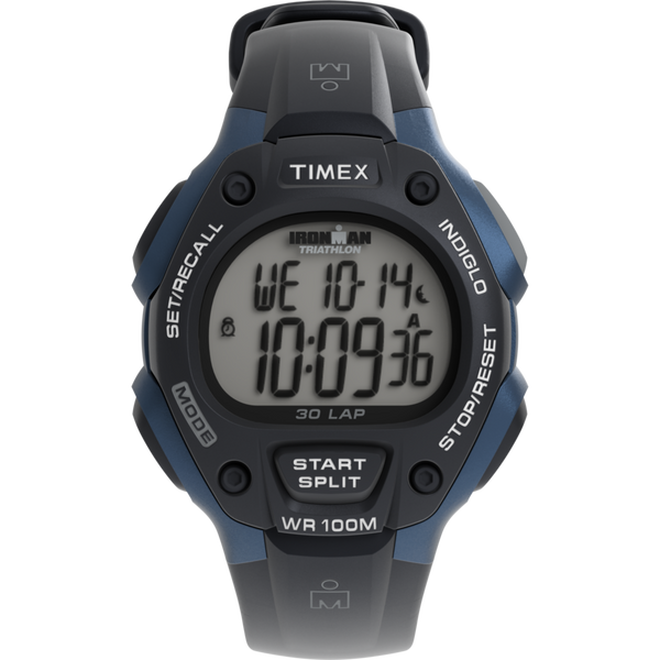 T5H591 Reloj Timex Ironman Hombre Correa Resina Negro