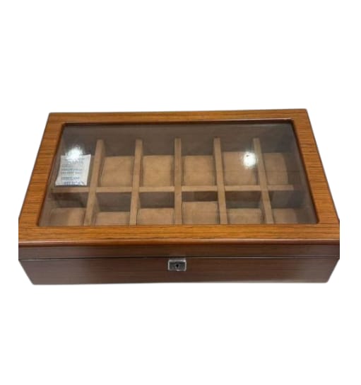Reloj Caja Tancy TC-002 Almacenamiento 12 Compartimientos — imagen 2 de 2