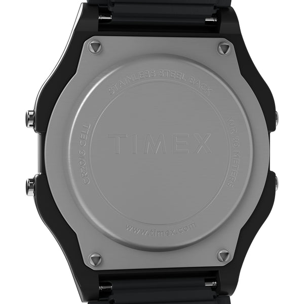 TW2R67000 Reloj Timex T80 Unisex Resina Negro