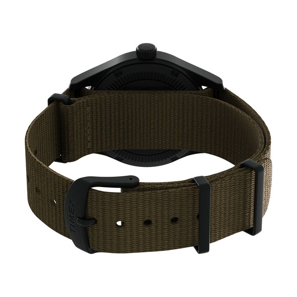 TW2V00400 Reloj Timex Field Post Solar de hombre correa de metal - Tela Verde