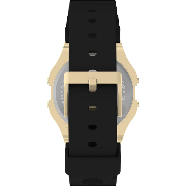 TW2V41000 Reloj Timex T80 Unisex Caja Dorada Correa Resina