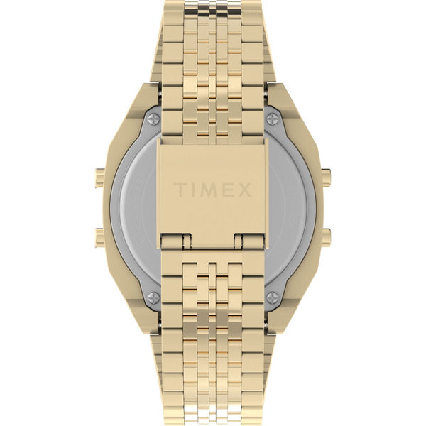 TW2V74300 Reloj Timex T80 Unisex Metal Dorado