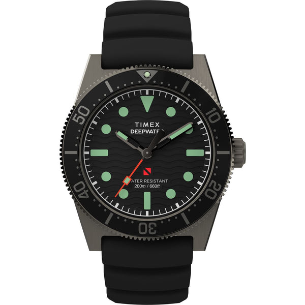 TW2W74700 Reloj Timex Deepwater Hombre Acero Pavonado