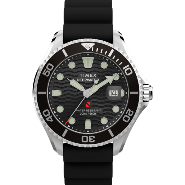 TW2W81600 Reloj Timex Deepwater Meridian 200 de hombre correa de caucho
