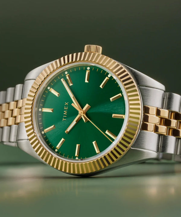 TW2W87400 Reloj Timex Legacy de dama pulsera de metal - Acero Inoxidable Bicolor