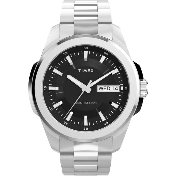 TW2Y21000 Reloj Timex Essex de hombre correa de metal - Acero Inoxidable Plateado