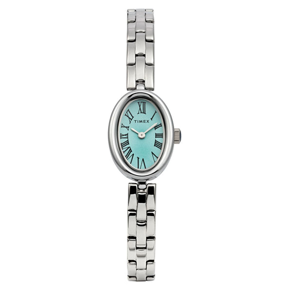 TW2Y26600 Reloj Timex Cavatina de mujer correa de metal - Acero Inoxidable Plateado