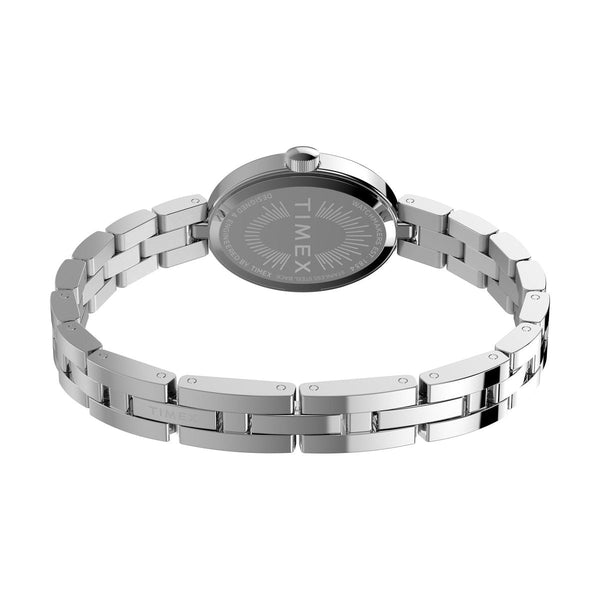TW2Y26600 Reloj Timex Cavatina de mujer correa de metal - Acero Inoxidable Plateado