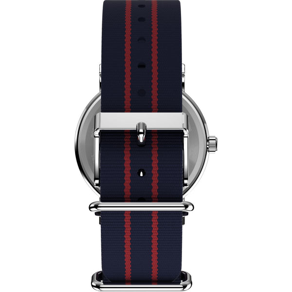 TW2Y31100 Reloj Timex Weekender Peanuts de hombre correa de tela - Tela Azul