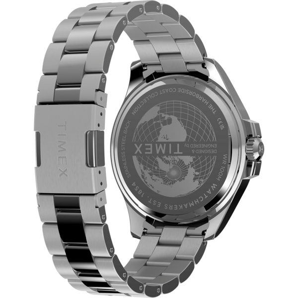 TW2Y33300 Reloj Timex Harborside Coast Hombre Acero Bisel
