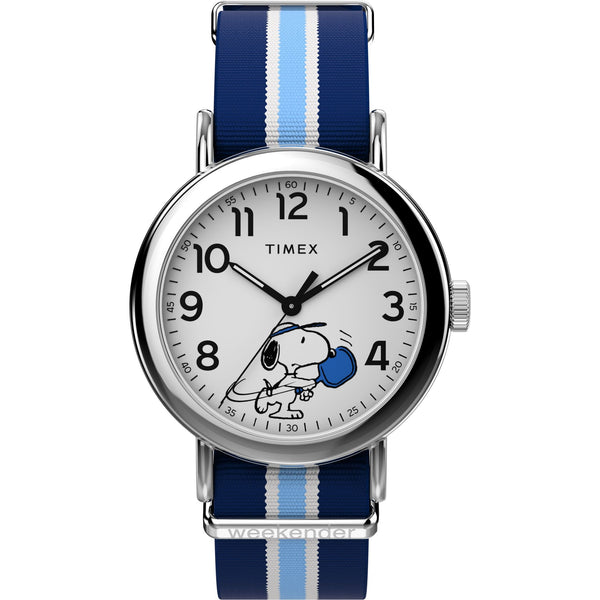 TW2Y50600 Reloj Timex Weekender Snoopy Unisex Correa Tela