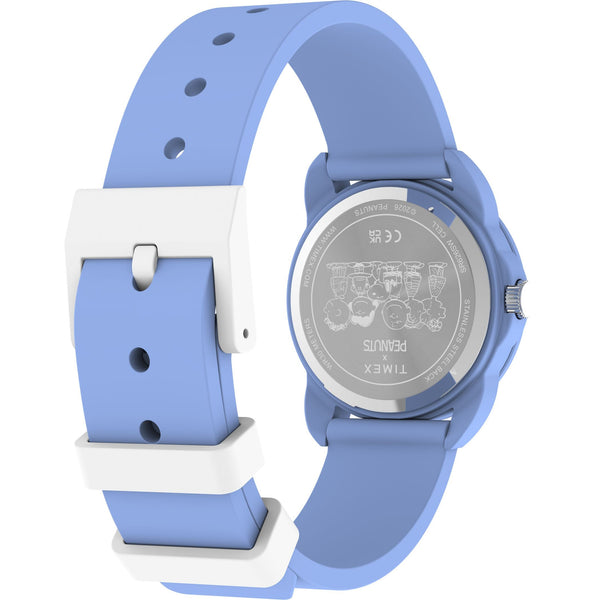 TW2Y51100 Reloj Timex Peanuts Snoopy Juvenil Caucho Celeste