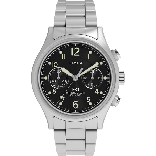 TW2Y71000 Reloj Timex MK1 Hombre Correa Acero Negro