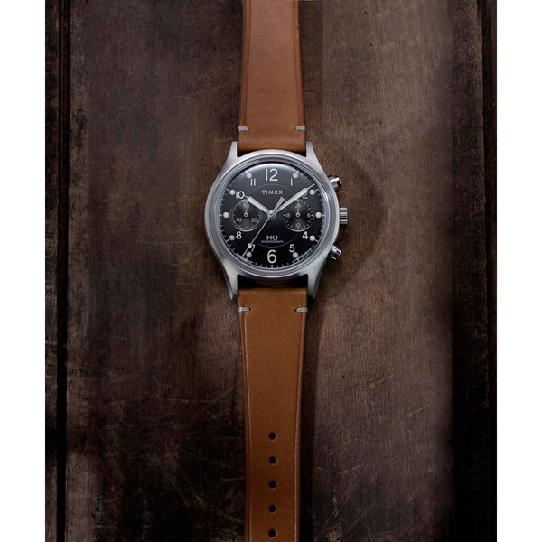 TW2Y71100 Reloj Timex MK1 Hombre Correa Piel Marrón