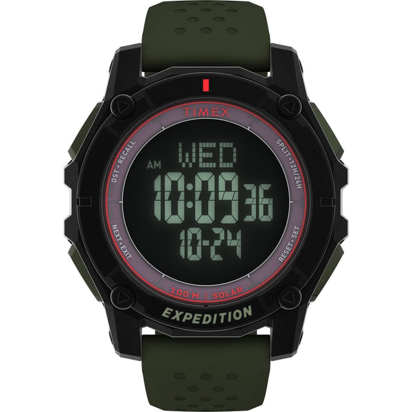 TW4B33700 Reloj Timex Expedition Hombre Correa Caucho Verde