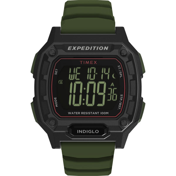 TW4B34500 Reloj Timex Expedition digital de hombre correa de resina - Resina Verde