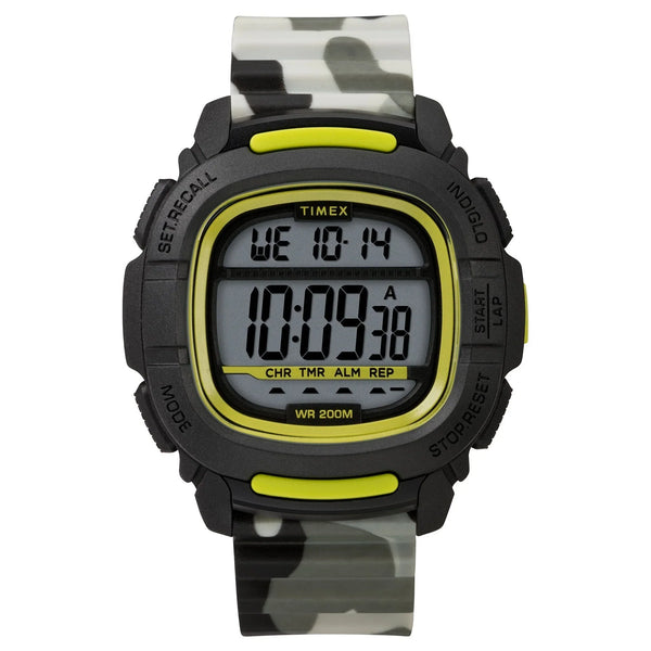 TW5M26600 Reloj Timex Command Hombre Caucho Camuflaje Gris