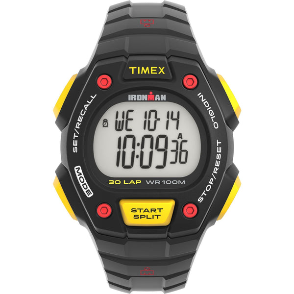 TW5M58900 Reloj Timex Ironman Hombre Resina Negro Amarillo