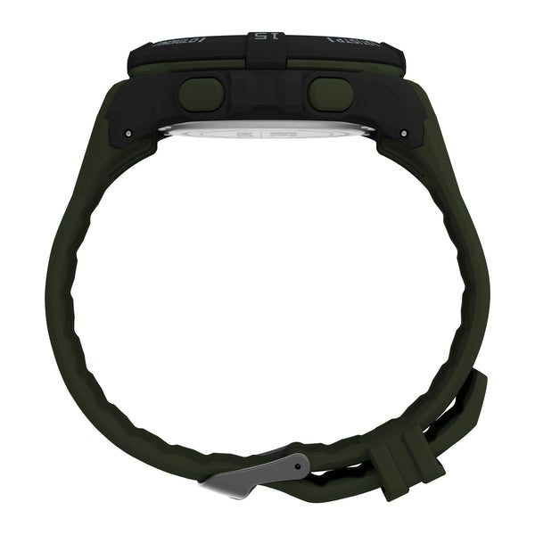 TW5M59400 Reloj Timex UFC Hombre Correa Caucho Verde Militar