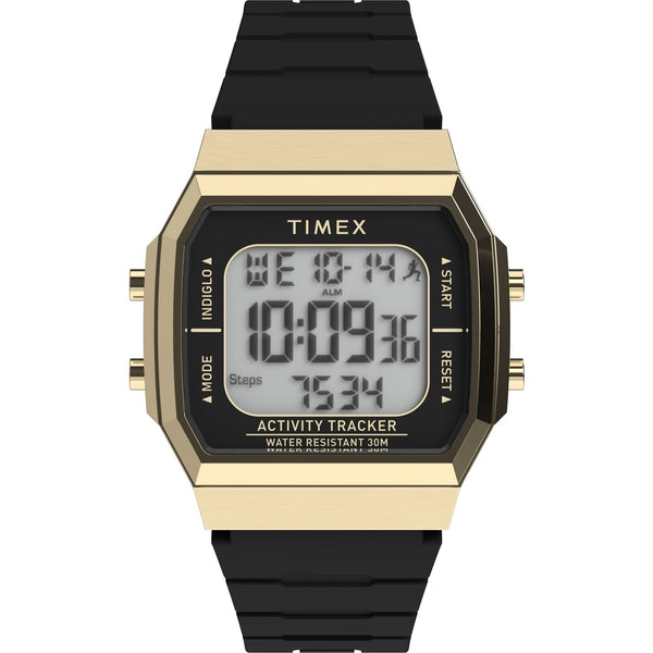 TW5M60900 Reloj Timex Activity Tracker Unisex Caucho Negro